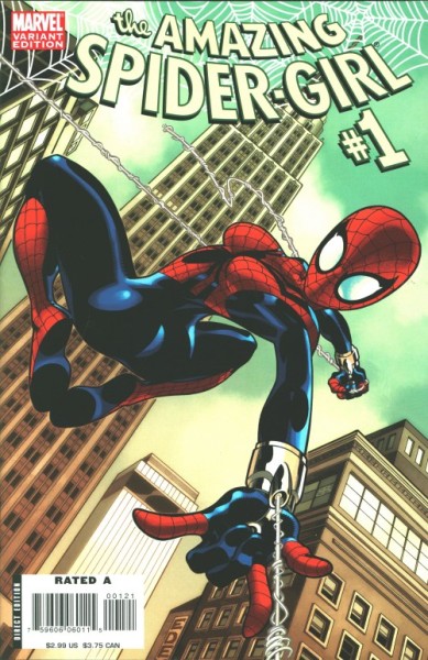Amazing Spider-Girl (2006) Ed McGuinnes Variant Cover 1