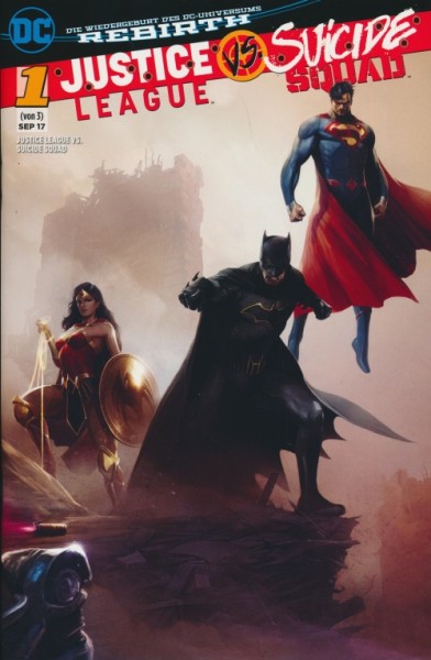 Justice League vs Suicide Squad (Panini, Gb.) Variant Cover B (Mattina) Nr. 1 Variant