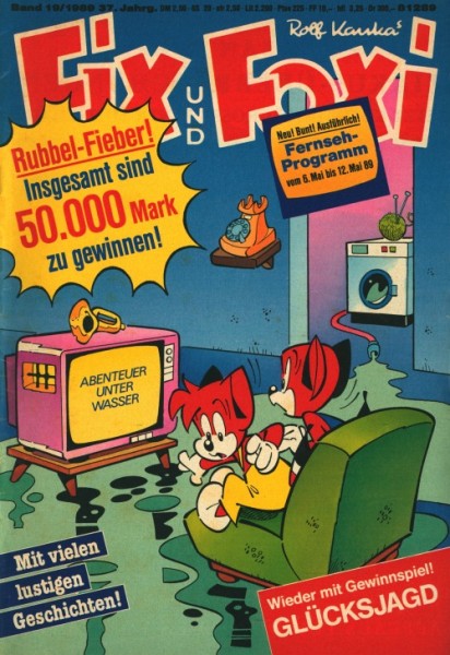 Fix und Foxi (Pabel, Gb.) 37. Jahrgang Nr. 1-52 kpl. (Z3)