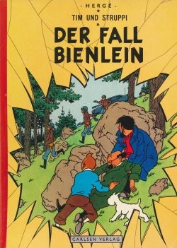 Tim und Struppi (Carlsen, Br.) 2. Auflage Nr. 1-23; Nr. 1-8 mit Stoffrücken