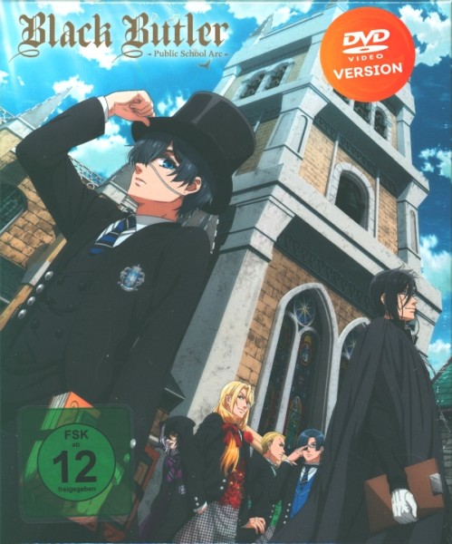 Black Butler (Staffel 4) - Public School Arc Vol.1 im Schuber DVD