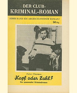Club-Kriminal-Roman (Semrau) Kopf oder Zahl