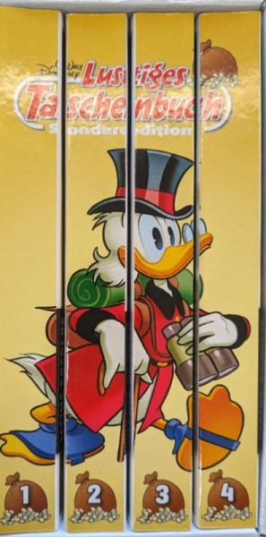 Lustiges Taschenbuch (Ehapa, Tb.) Sonderedition Dagobert Duck - meine Familie Nr. 1-4