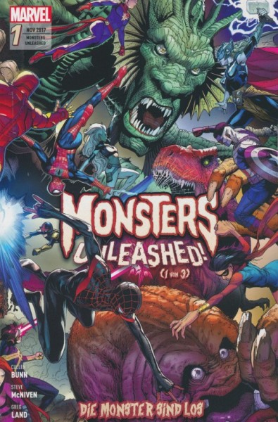 Monsters Unleashed (Panini, Br.) Nr. 1-3 kpl. (Z1)