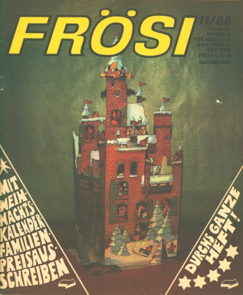 Frösi (Junge Welt, GbÜ.) Jhrg. 1988 Nr. 1-12