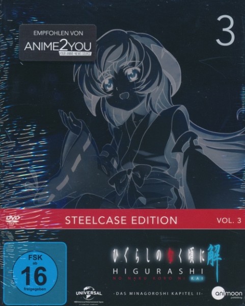 Higurashi Kai Vol. 3 Steelcase Edition DVD