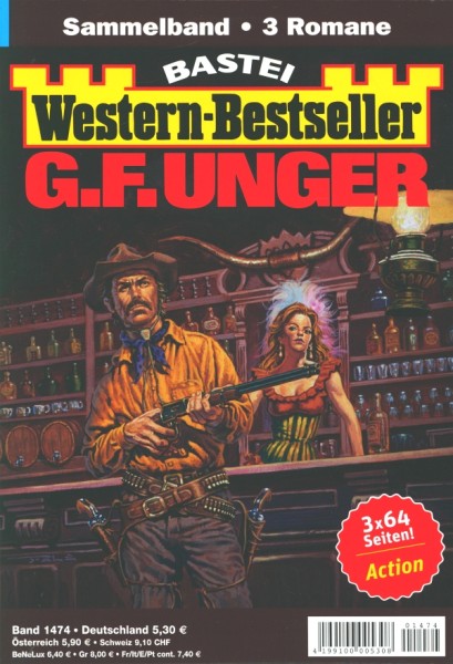 Western-Bestseller Sammelband G.F. Unger 1474