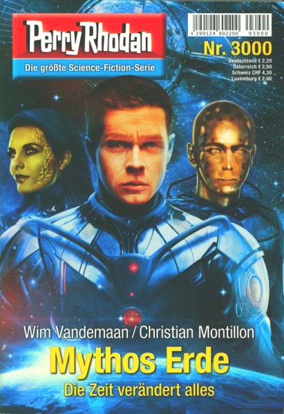 Perry Rhodan in 100er Paketen (Moewig) 1. Auflage Nr. 3000-3099 zus. (Z0-2)