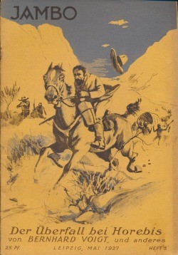 Jambo Jahrgang 1927 (Hörhold, VK) Nr. 1-12 Vorkrieg "Abenteuer, Unterhaltung und Wissen aus Kolonien