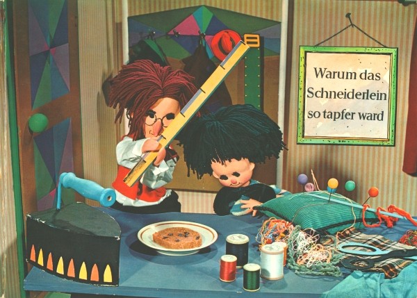 Nago SBA Warum das Schneiderlein so tapfer ward (31401/4) komplett Sammelbilderalbum