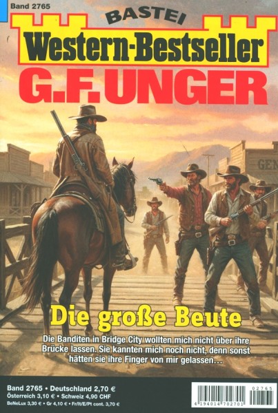 Western-Bestseller G.F. Unger 2765