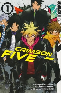 Crimson Five (Tokyopop, Tb.) Nr. 1-3