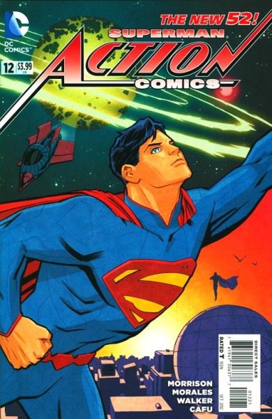 Action Comics (2011) Cliff Chiang Variant Cover 12
