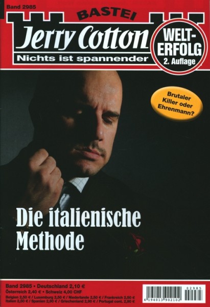 Jerry Cotton 2. Auflage 2985