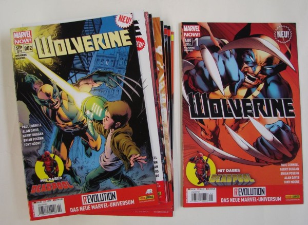 Wolverine/Deadpool (Panini, Gb. 2013) Nr. 1-25 kpl. (Z0-2)