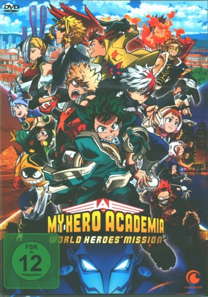 My Hero Academia The Movie: World Heroes Mission DVD
