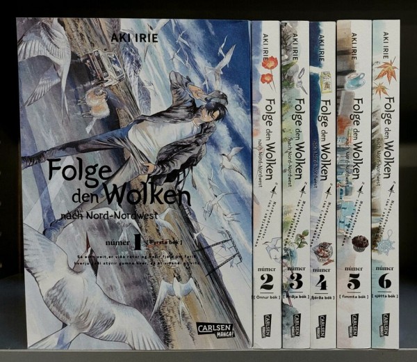 Folge den Wolken nach Nord-Nordwest (Carlsen, Tb.) Nr. 1-6 zus. (neu)