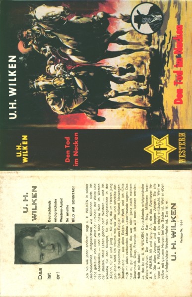 Wilken, U.H. Leihbuch SU Den Tod im Nacken (Feldmann) nur Schutzumschlag
