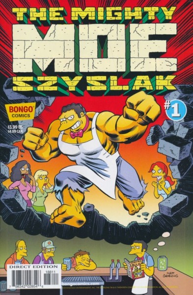 US: Simpsons One-Shot Wonders The Mighty Moe Szyslak 1