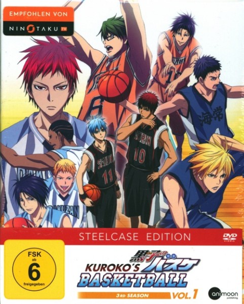 Kuroko's Basketball 3rd Season Vol. 1 DVD im Schuber