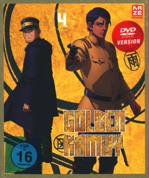 Golden Kamuy Vol.4 DVD
