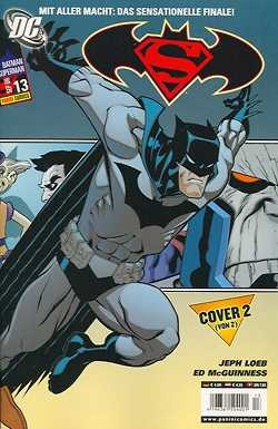 Batman/Superman (Panini, Gb.) Variant Nr. 13 (Cover 2)