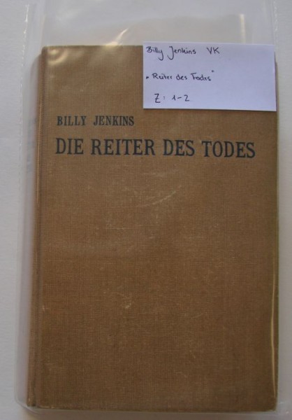 Billy Jenkins Leihbuch VK Reiter des Todes (Dietsch) Vorkrieg