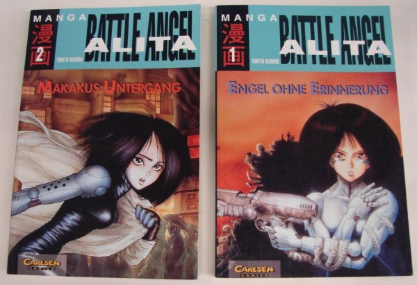 Battle Angel Alita (Carlsen, Br.) Nr. 1-12 kpl. (Z1)