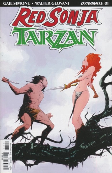 US: Red Sonja Tarzan 1 Cvr B