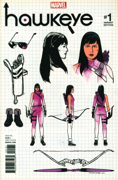 Hawkeye (2017) 1:10 Variant Cover 1