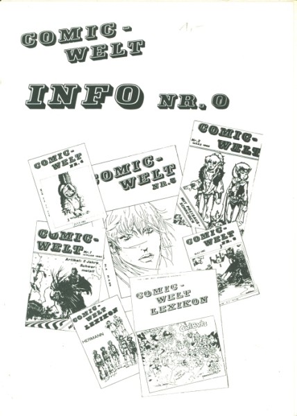 Comic-Welt Info (Bogdon, Kb.) Nr. 0-13