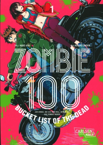 Zombie 100 - Bucket List of the Dead (Carlsen, Tb.) Nr. 1-12