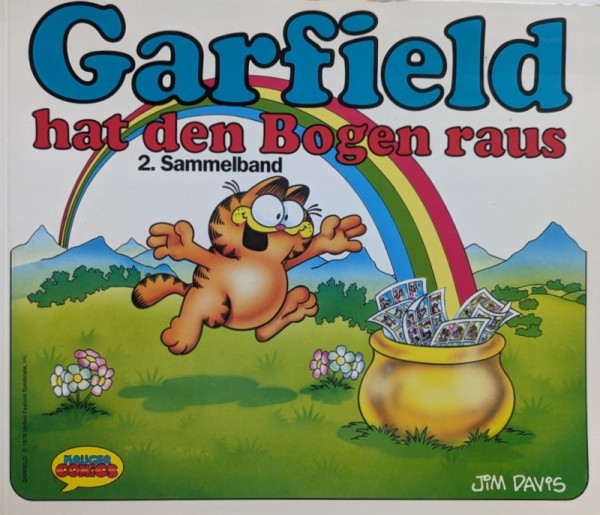 Garfield Sammelband (Krüger, BrQ.) Nr. 1,2