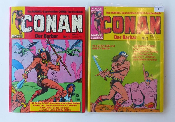 Conan (Condor, Tb.) Nr. 1-49 kpl. (Z1-2)