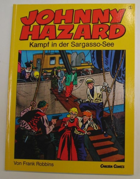 Johnny Hazard (Carlsen, Br.) Nr. 1-6 kpl. (Z2)