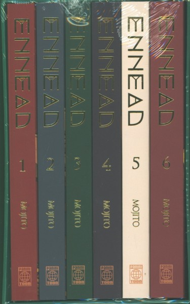 Ennead Sammelschuber mit Band 01 bis 06