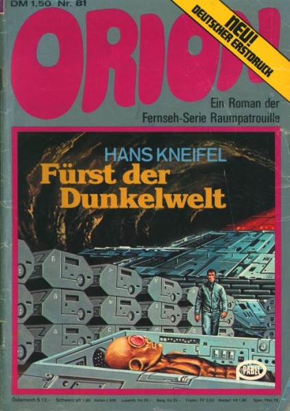 Orion (Pabel) Nr. 1-81 kpl. (Z1-)