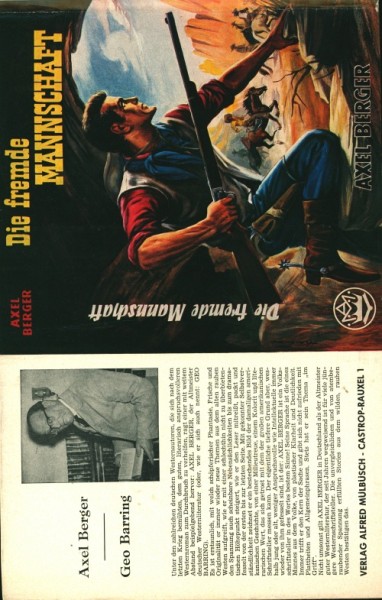 Berger, Axel Leihbuch SU Fremde Mannschaft (Mülbüsch) nur Schutzumschlag