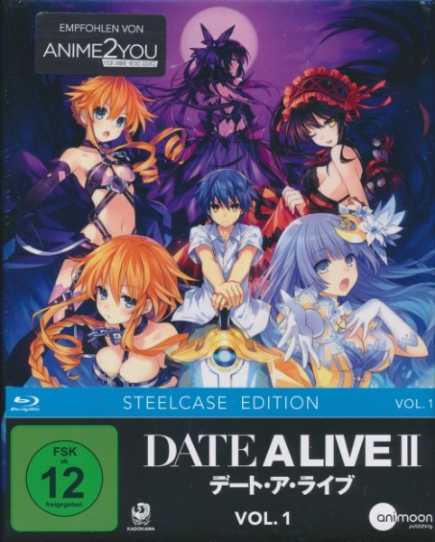 Date A Live II Vol. 1 (Steelcase Edition) Blu-ray