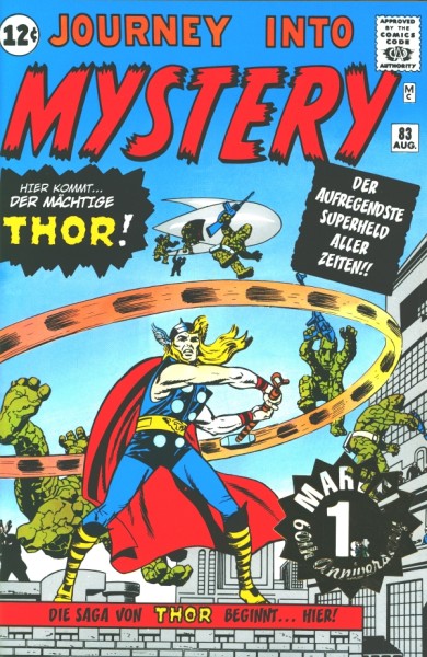 Journey into Mystery (Marvel, Gb., 1999, Nachdruck aus Jubiläums-Pack 11) Nr. 83 (mit Goldstempel /