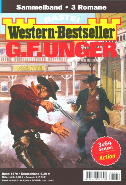 Western-Bestseller Sammelband G.F. Unger 1470
