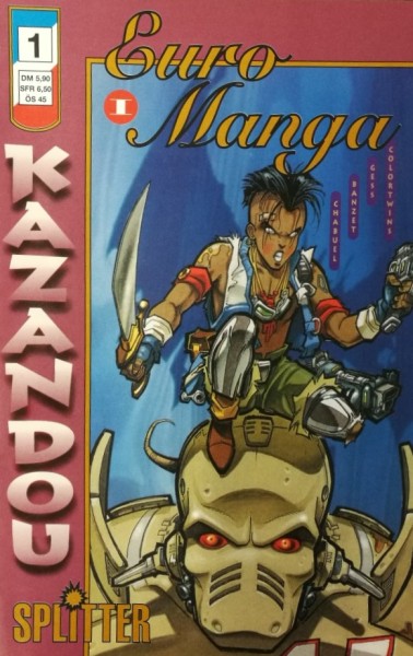 Euro Manga (Splitter, Gb.) Nr.1-12 kpl. (Z1-2)