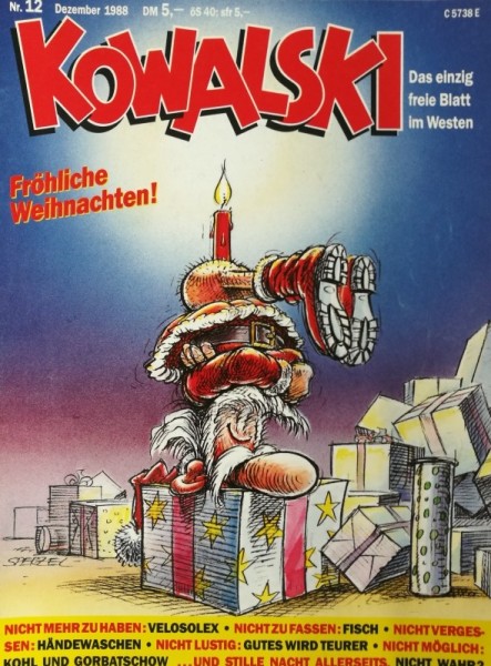 Kowalski (Semmel, Zeitschrift, GbÜ.) Jahrgang 1988 Nr. 1-12 kpl. (Z0-2)