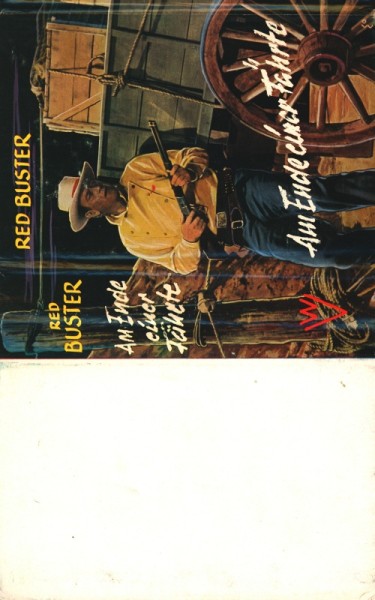 Buster, Red Leihbuch SU Am Ende einer Fährte (Wiesemann) nur Schutzumschlag