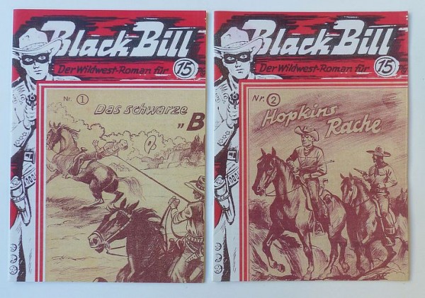 Black Bill (Romanheftreprints) Nr. 1-11 kpl. (neu)