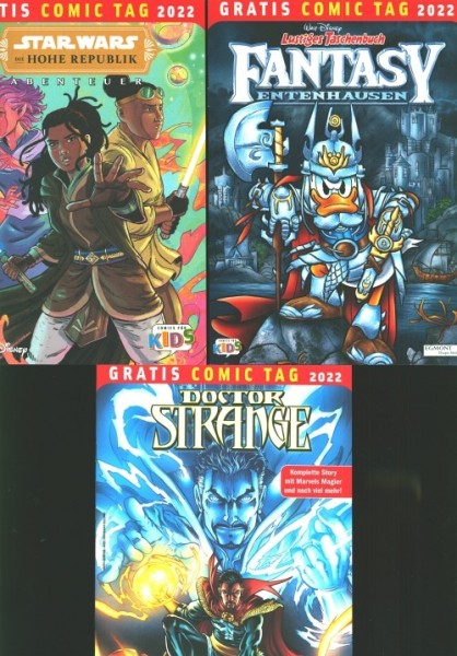 Gratis-Comic-Tag Komplett-Set 2022