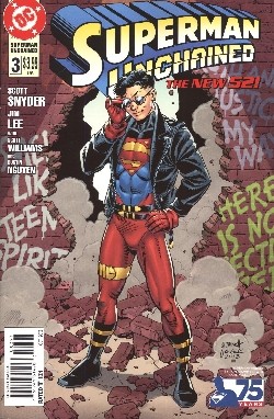 Superman Unchained 1:25 Superman Reborn Variant Cover 3