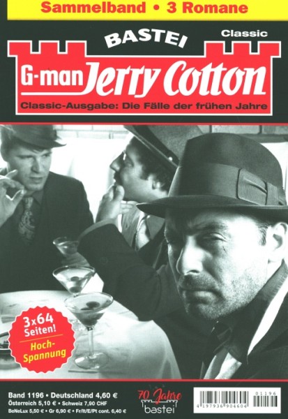 Jerry Cotton Classic Sammelband 1196