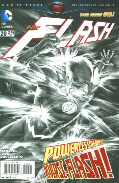 Flash (2011) 1:25 Variant Cover 20