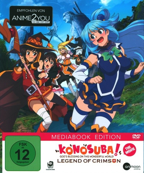 Konosuba Staffel The Movie DVD - Mediabook Edition